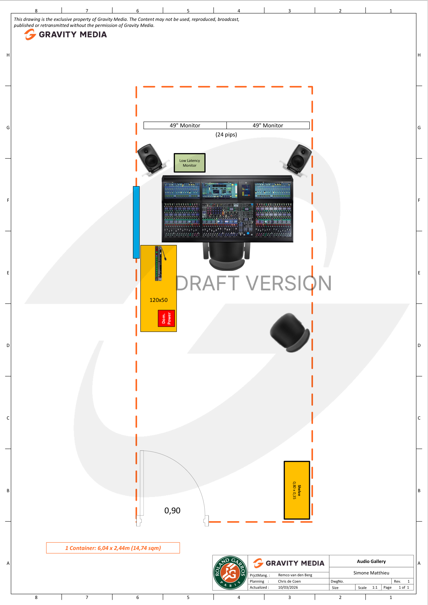 SM Audio layout