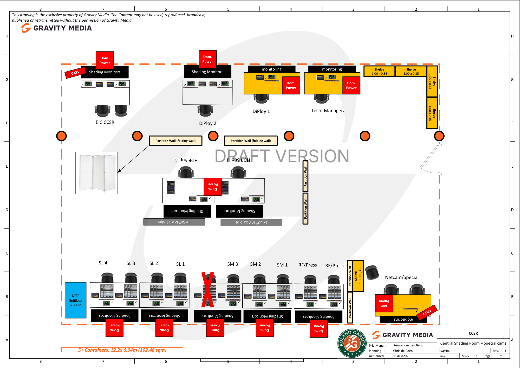 CCSR layout
